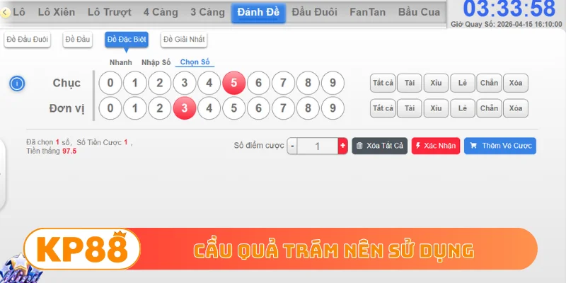 Cầu quả trám nên sử dụng